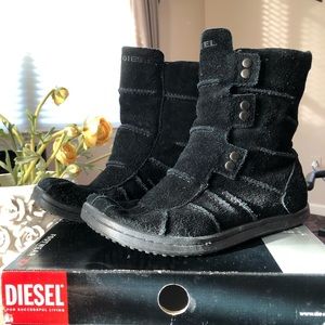 Diesel suede boots
